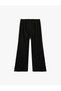 Beli Lace-Up Viscose Blend Long Wide Leg Trousers - 4