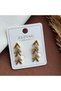 Xuping Jewelery Zircon Stone V Detailed Earrings