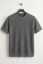 Men's Crew Neck Lycra T-Shirt Anthracite Edw484 - 2