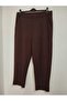 Super Quality, Modal Fabric, Large Size, Lycra, 2 Pockets, High Waist Fabric Pants - 7
