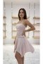 Women Stylish Dress Mini Strap Beach Dress Lightweight Elegant Summer Dress - 3