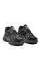 Black Lace-Up Women's Sneakers - 3