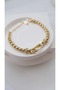 Interlocking Design Thick Bracelet - 2