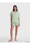 Plaid Women's Shorts Pajama Set (S6)