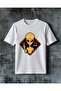 Came in Peace Alien Printed Oversize T-Shirt