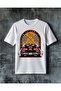 Fast Loud Classic Car Printed Oversize T-Shirt