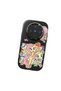 Vivo X300 Compatible Shock-Absorbing Camera Protected Black Silicone Case - 3