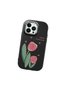 Black Silicone Case Compatible with iPhone 13 Pro Max with Shock-Absorbing Camera Protections - 3