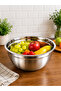 Professional Baking Prep Bowl – Stainless Steel Bakery Style Deep Mixing Basin Bowl