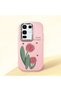 Pink Silicone Case Compatible with Infinix Note 50/Note 50 Pro with Shock-Absorbing Camera Protections