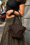 Women's Bowknot Candy Bag Brown