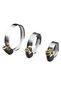 25pcs Stainless Steel Hose Pipe Clamps 10mm-70mm Cross German Hose Clamp Clips for Air Hose Water... - 7