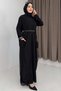 Women's mesh vest / dress set black - 2