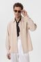 Linen blend relaxed fit men's shirt - 2