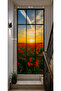 Stained Glass Pattern Transparent Glass Film - 5