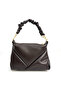 Royal Faux Leather Women's Hand and Shoulder Bag Brown - 4