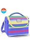 Kids Milka Gray Yellow Line Patterned 3-Piece School Bag Set Set0133202 - 3
