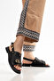 Women's Buckle Ankle Strap Sandals 2 cm Heel - 2