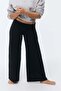 Flared jersey trousers - 4