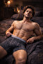 6-Pack Striped Patterned Flexible Boxers - - 6