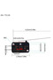 KOQZM 5pcs V-153-1C25 Micro Switch 16A 250VAC SPDT Momentary Travel Limit Control 1NO1NC Lever Rolle - 6