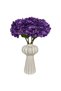 Cream Nordic Style White Color Bohemian Ceramic 25x13 cm Cube Vase Trend for Table Shelf Office Hotel Home Decor - 5