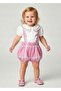 Organic Pink Plaid Strappy Baby Girl Shorts
