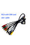 كابل توصيل عالمي 16 دبوس، محول USB، هوائي GPS، كابل إدخال الفيديو والصوت RCA، كابل إدخال الكاميرا، إلخ... - 3