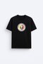 Senegal National Football Team Printed Cotton Fabric Black T-Shirt T-Shirt