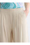Vizyon New Season Elastic Waist Women's Pleated Trousers - 3