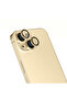 iPhone 14 Compatible Camera Lens Protector Micro Glass T38353 - Silver - 2