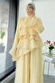 Premium Layered Voile Double Set – Yellow - 4