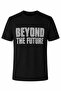 تي شيرت رجالي أسود من Beyond The Future بطباعة سوبريم 226-14