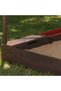00504 Wooden And Canvas Outdoor Cabana Sandbox, Kids Backyard Furniture With Three Storage Bins, Beige & White Stripes, Gift For Ages 2-8 - 6
