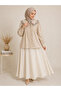 LINEN EMBROIDED TOP LOOSE FIT FREE SIZE