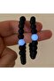 Glow-In-The-Dark Natural Stone String Couple Bracelet
