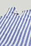 Blue Striped Frill Dress - 2