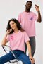 Couple Combination Men's - Women's Oversize T-Shirt 100% Cotton Printed Comfortable Fit Lover's T-Shirt Price for 2 Pieces