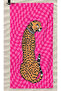 منشفة شاطئ مطبوعة ملونة - 75x150 سم - 3