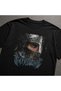 Knight Printed Oversize 100% Cotton Men's T-Shirt – Vintage Dark Streetwear - 2