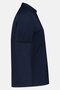 Men Regular Fit Solid Short Sleeves Casual Shirt, Navy Blue - 2