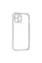 Apple iPhone 12 Case Miami Transparent Silicone - Lilac