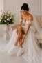 High Heeled Laced 6 cm Wedding Dress Evening Dress Sneakers - 2