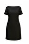 Kayik Yaka 2 Yarn Combed Cotton Dress - 4