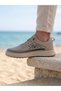 Very Comfortable, Linen Men's Sneakers with Rubber Soles, Air-Permeable, Ultra Flexible (Kelvin) - 2