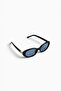 Livya Women's Sunglasses Uv400 Protection Navy Blue Glass Black Extra Light Frame - 4