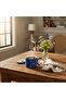 Blue Crescent Ceramic Mug 380 ml | Elegant Ring Handle | Artisan Coffee & Tea Mug - 3