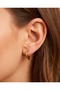 Lovena Minimal Heart Steel Earrings - 2