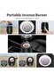 TIGER Portable Mini Electric Incense Burner & USB Rechargeable & Oud Diffuser (Black) - 3