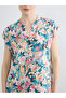 Original Crochet Collar Floral Blouse - 3